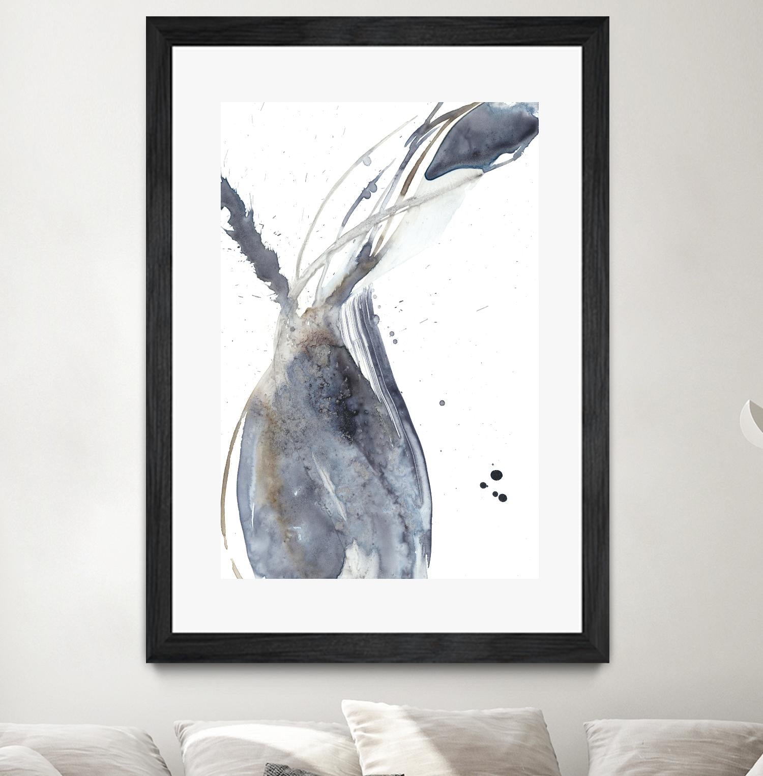 Paynes Twist II by Jennifer Goldberger on GIANT ART - neutral abstract