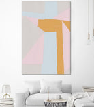 Soft Blocks II by Alicia Ludwig on GIANT ART - neutral abstract