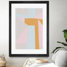 Soft Blocks II by Alicia Ludwig on GIANT ART - neutral abstract