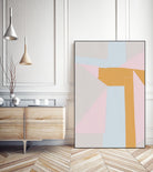 Soft Blocks II by Alicia Ludwig on GIANT ART - neutral abstract