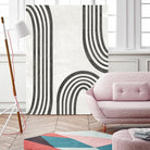 Modern Arc I by June Erica Vess on GIANT ART - neutral abstract