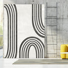 Modern Arc I by June Erica Vess on GIANT ART - neutral abstract