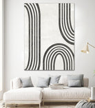 Modern Arc I by June Erica Vess on GIANT ART - neutral abstract