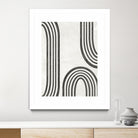 Modern Arc I by June Erica Vess on GIANT ART - neutral abstract