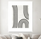 Modern Arc I by June Erica Vess on GIANT ART - neutral abstract