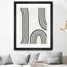 Modern Arc I by June Erica Vess on GIANT ART - neutral abstract