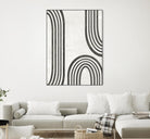 Modern Arc I by June Erica Vess on GIANT ART - neutral abstract