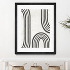 Modern Arc I by June Erica Vess on GIANT ART - neutral abstract