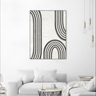 Modern Arc I by June Erica Vess on GIANT ART - neutral abstract