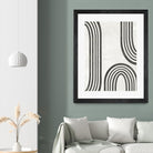 Modern Arc I by June Erica Vess on GIANT ART - neutral abstract