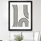 Modern Arc I by June Erica Vess on GIANT ART - neutral abstract