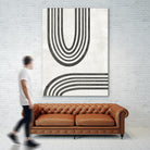 Modern Arc II by June Erica Vess on GIANT ART - neutral abstract