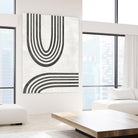 Modern Arc II by June Erica Vess on GIANT ART - neutral abstract