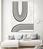 Modern Arc II by June Erica Vess on GIANT ART - neutral abstract