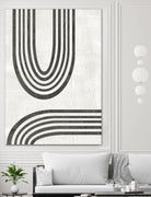 Modern Arc II by June Erica Vess on GIANT ART - neutral abstract