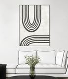 Modern Arc II by June Erica Vess on GIANT ART - neutral abstract