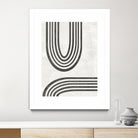 Modern Arc II by June Erica Vess on GIANT ART - neutral abstract