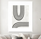 Modern Arc II by June Erica Vess on GIANT ART - neutral abstract