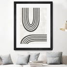 Modern Arc II by June Erica Vess on GIANT ART - neutral abstract