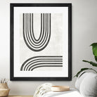 Modern Arc II by June Erica Vess on GIANT ART - neutral abstract