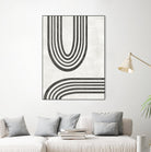 Modern Arc II by June Erica Vess on GIANT ART - neutral abstract