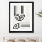 Modern Arc II by June Erica Vess on GIANT ART - neutral abstract