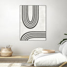 Modern Arc II by June Erica Vess on GIANT ART - neutral abstract