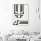 Modern Arc II by June Erica Vess on GIANT ART - neutral abstract