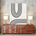 Modern Arc II by June Erica Vess on GIANT ART - neutral abstract