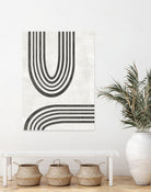 Modern Arc II by June Erica Vess on GIANT ART - neutral abstract