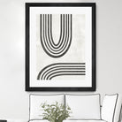 Modern Arc II by June Erica Vess on GIANT ART - neutral abstract