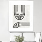 Modern Arc II by June Erica Vess on GIANT ART - neutral abstract