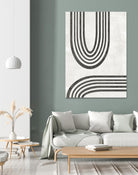 Modern Arc II by June Erica Vess on GIANT ART - neutral abstract