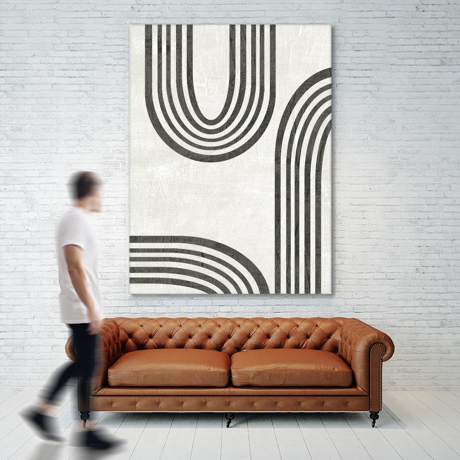 Modern Arc IV by June Erica Vess on GIANT ART - neutral abstract