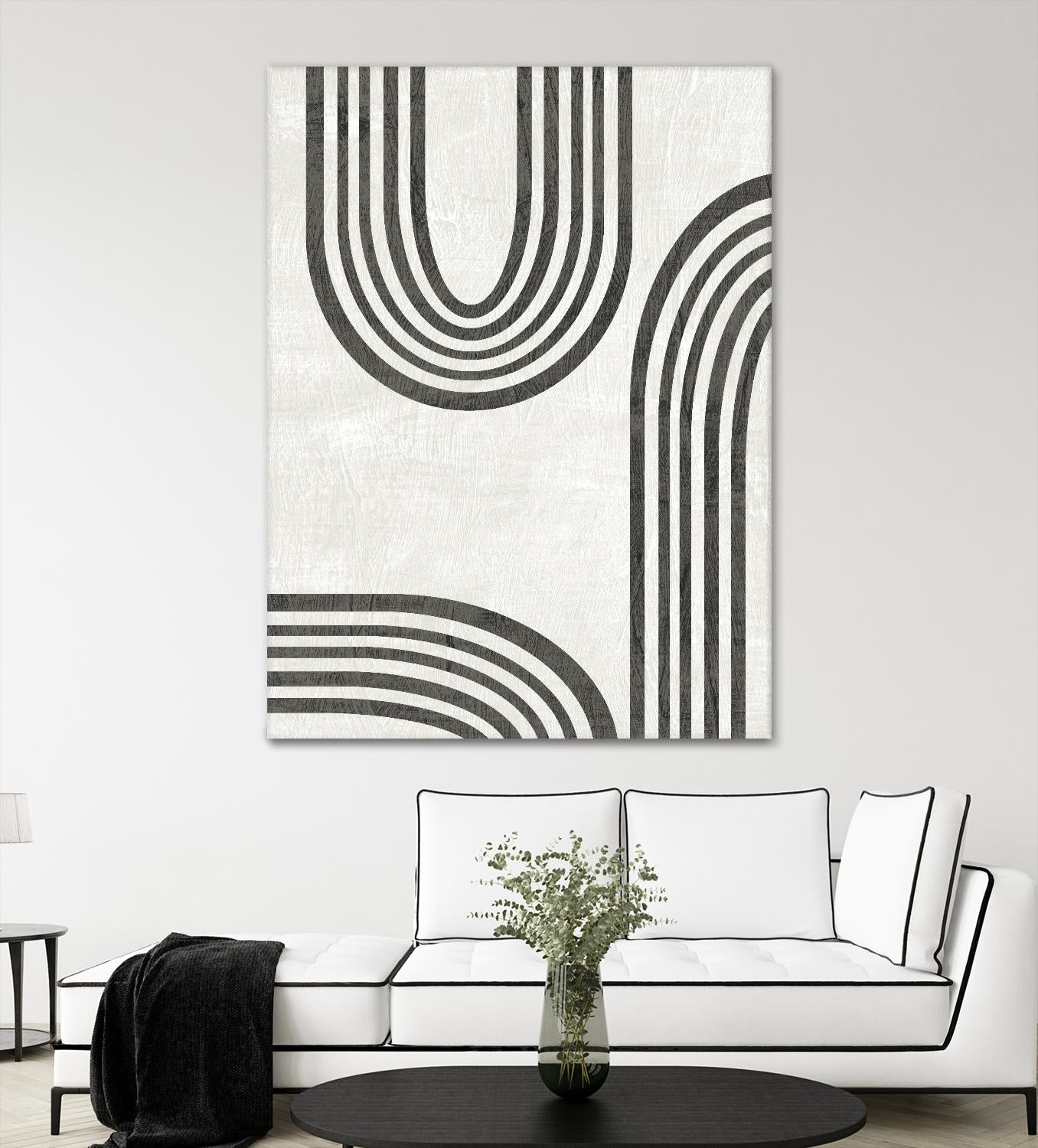 Modern Arc IV by June Erica Vess on GIANT ART - neutral abstract