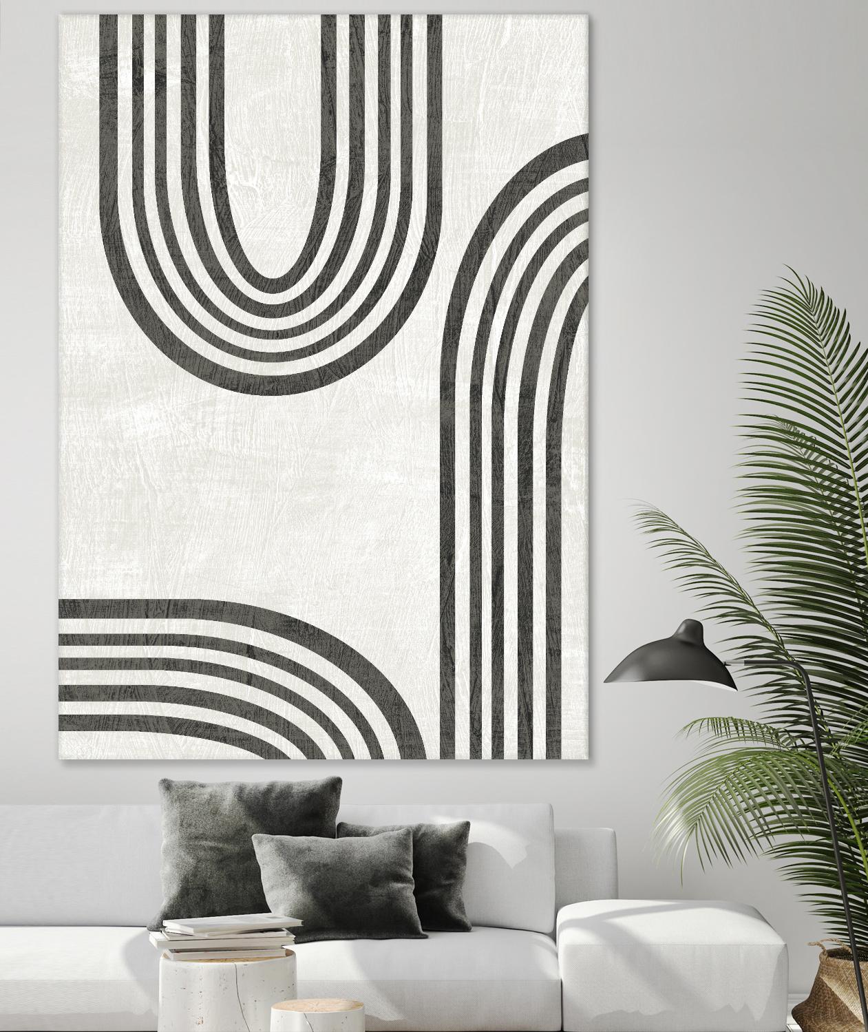 Modern Arc IV by June Erica Vess on GIANT ART - neutral abstract