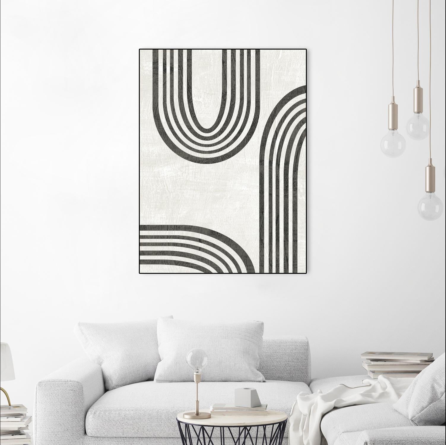 Modern Arc IV by June Erica Vess on GIANT ART - neutral abstract