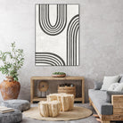 Modern Arc IV by June Erica Vess on GIANT ART - neutral abstract