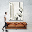 Modern Arc in Color I by June Erica Vess on GIANT ART - neutral abstract