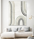 Modern Arc in Color I by June Erica Vess on GIANT ART - neutral abstract