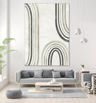 Modern Arc in Color I by June Erica Vess on GIANT ART - neutral abstract