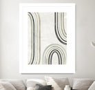 Modern Arc in Color I by June Erica Vess on GIANT ART - neutral abstract