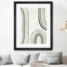 Modern Arc in Color I by June Erica Vess on GIANT ART - neutral abstract