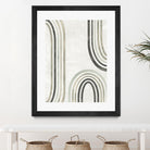 Modern Arc in Color I by June Erica Vess on GIANT ART - neutral abstract