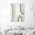 Modern Arc in Color I by June Erica Vess on GIANT ART - neutral abstract