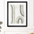 Modern Arc in Color I by June Erica Vess on GIANT ART - neutral abstract