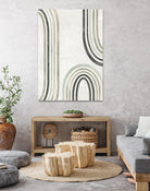 Modern Arc in Color I by June Erica Vess on GIANT ART - neutral abstract