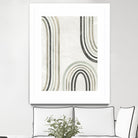 Modern Arc in Color I by June Erica Vess on GIANT ART - neutral abstract