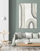 Modern Arc in Color I by June Erica Vess on GIANT ART - neutral abstract