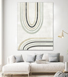 Modern Arc in Color II by June Erica Vess on GIANT ART - neutral abstract